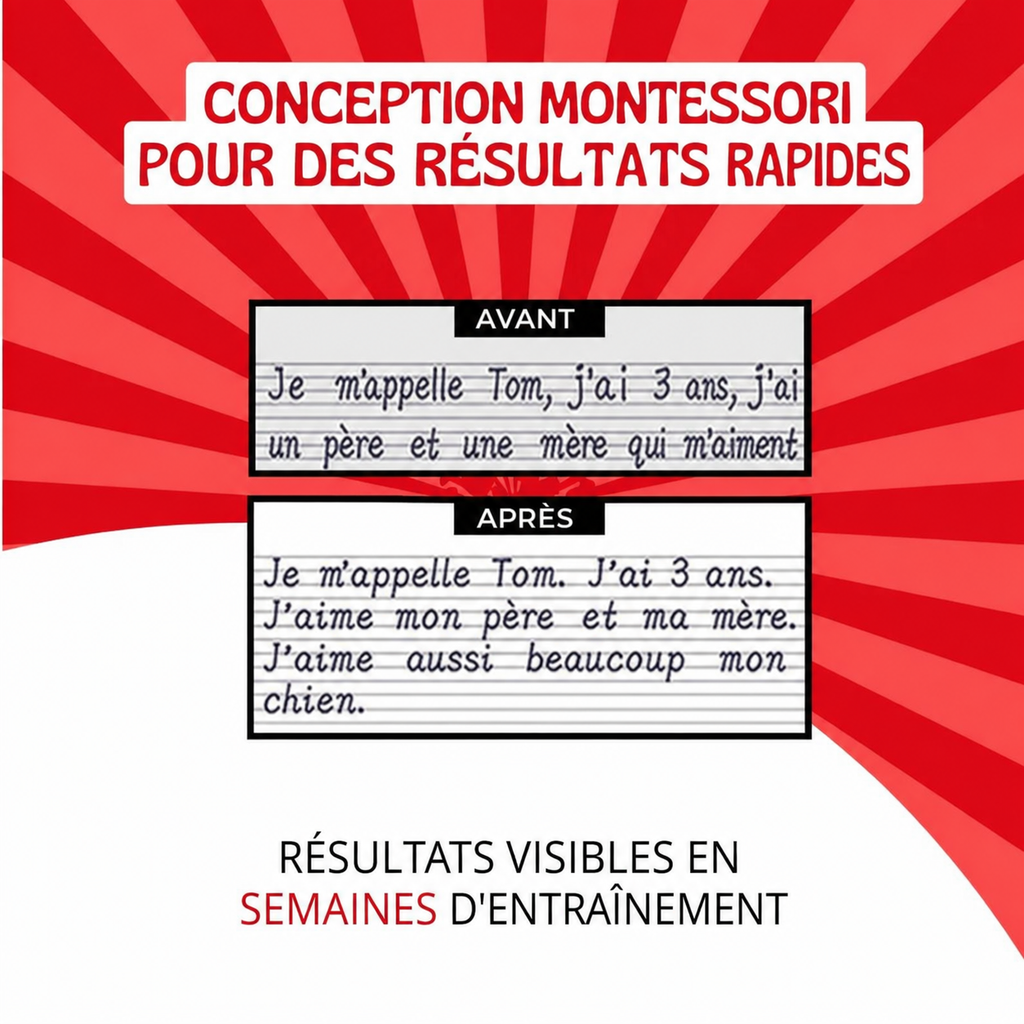 Aidez votre enfant à mieux écrire en 3 semaines