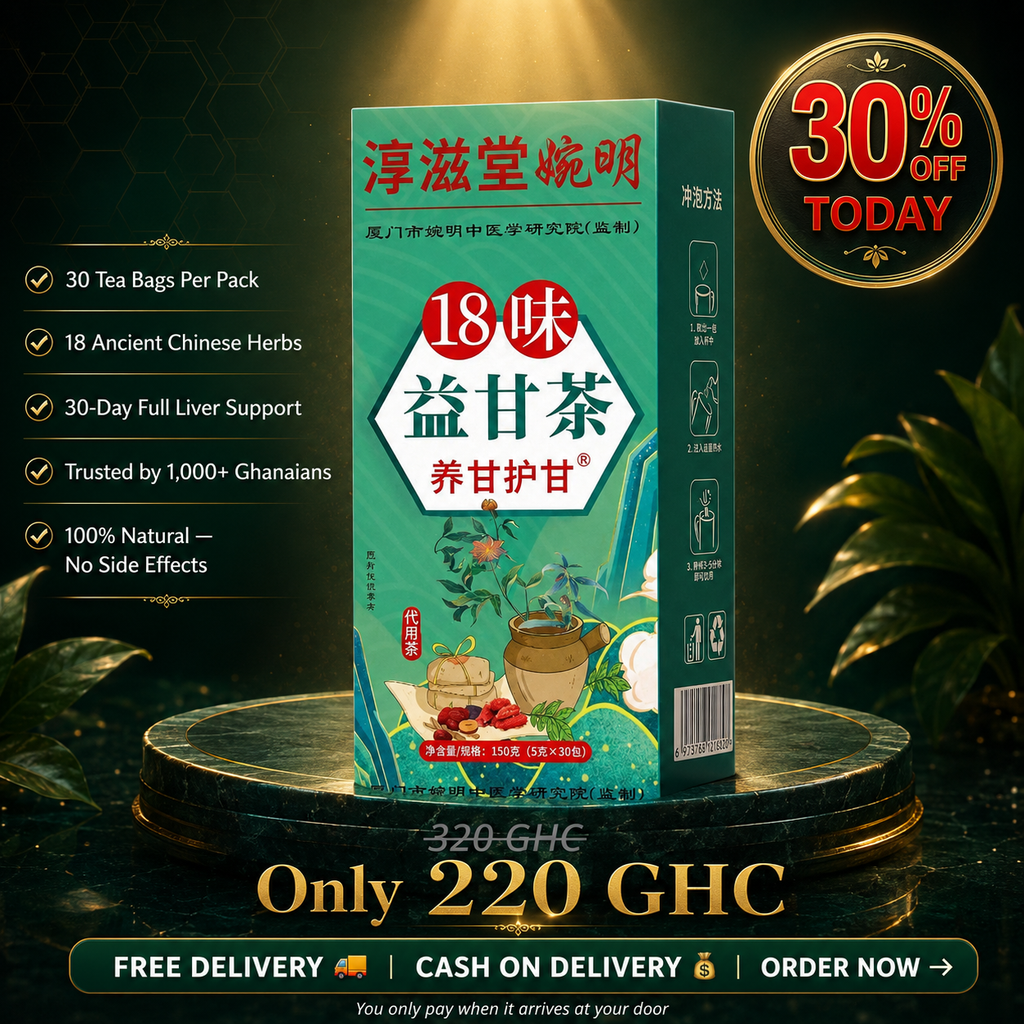 18-Herb Chinese Liver Purifier Tea — Natural Detox & Liver Support (30 Tea Bags)