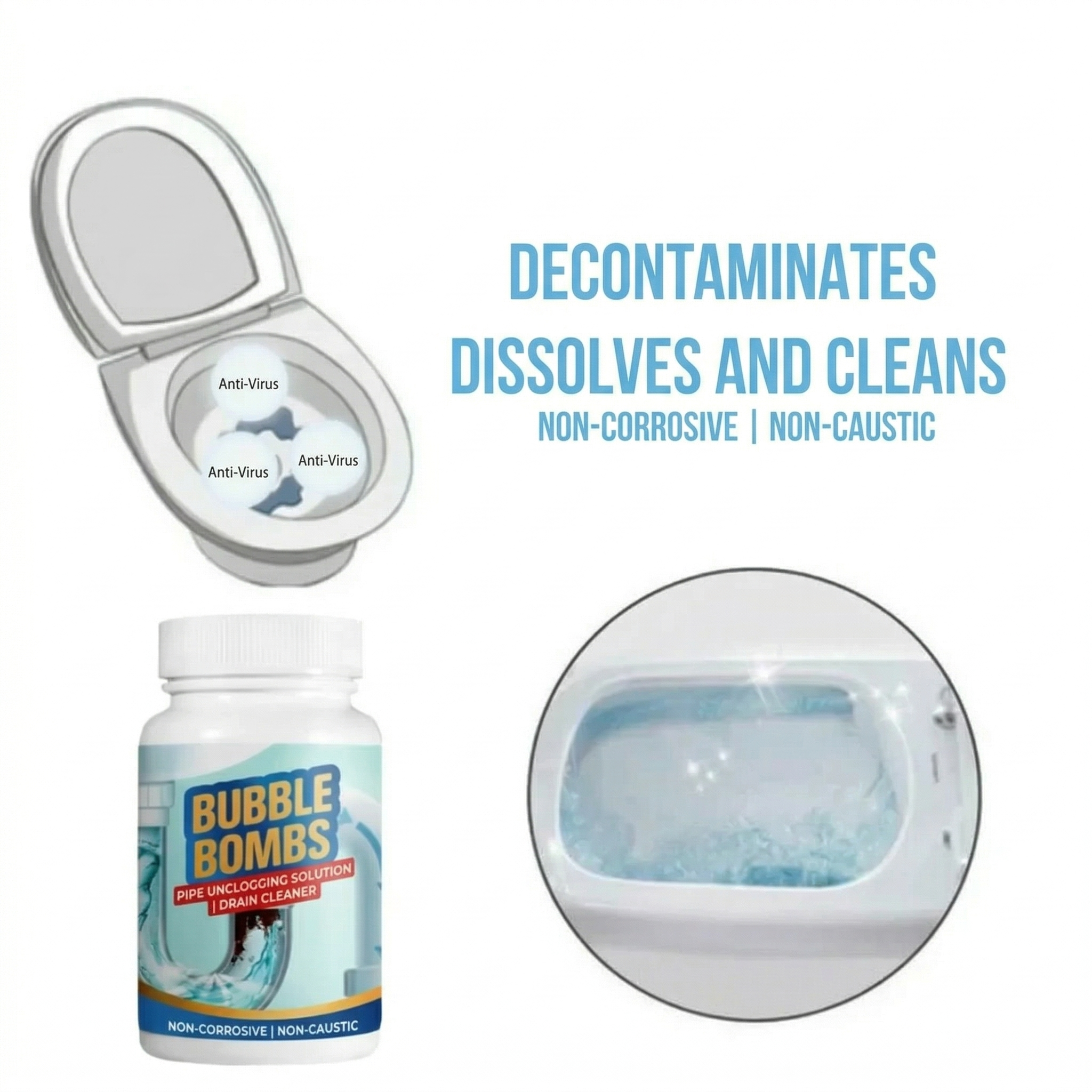 Instant Drain Cleaning Powder – Fast, Easy Relief for Blocked Pipes