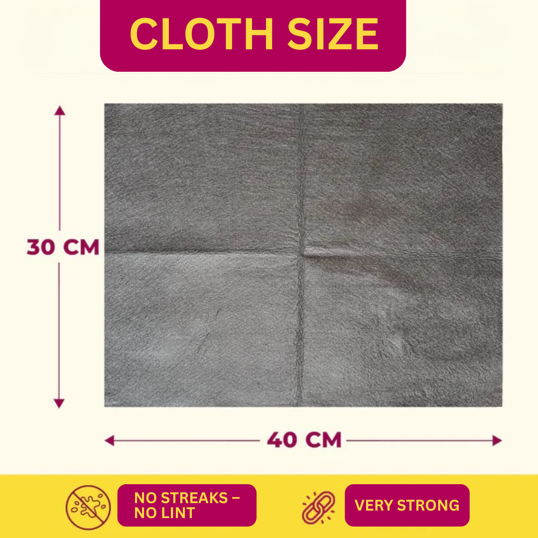 Magic Microfiber Cleaning Cloth (5-Pack)
