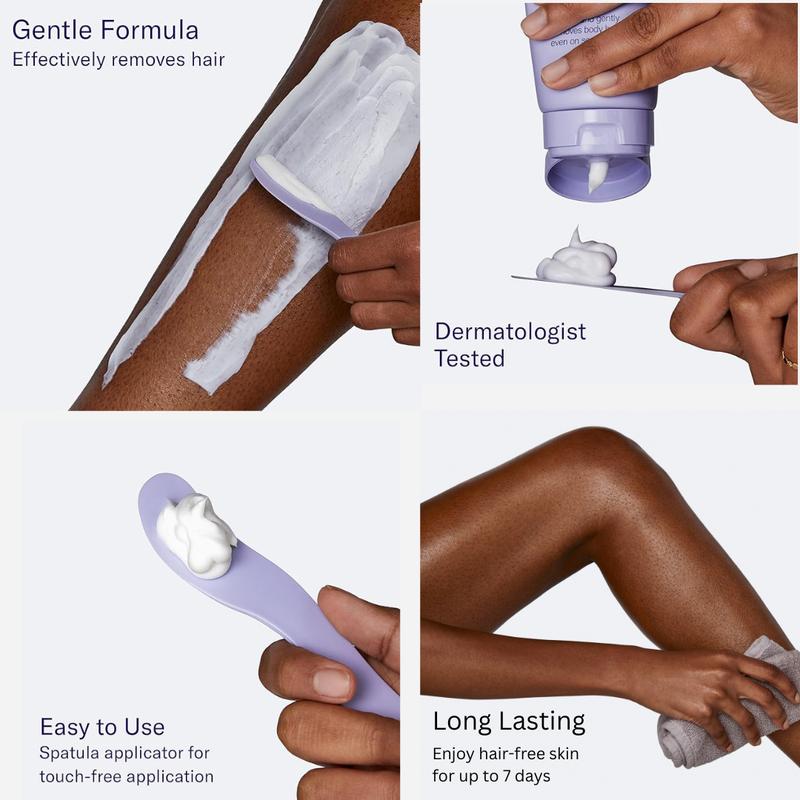 Flamingo Hair Removal Cream Duo - Face & Body(200ML), Results Up to 7 Days, Mild Scent,Gentle for Sensitive Skin, Facial hair remover for women