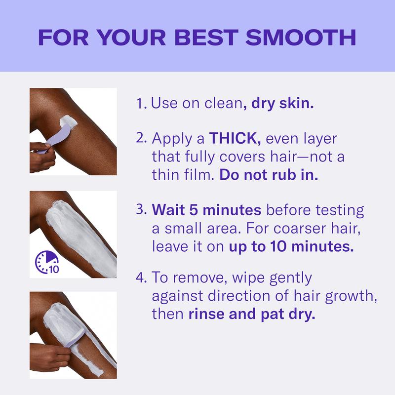 Flamingo Hair Removal Cream Duo - Face & Body(200ML), Results Up to 7 Days, Mild Scent,Gentle for Sensitive Skin, Facial hair remover for women