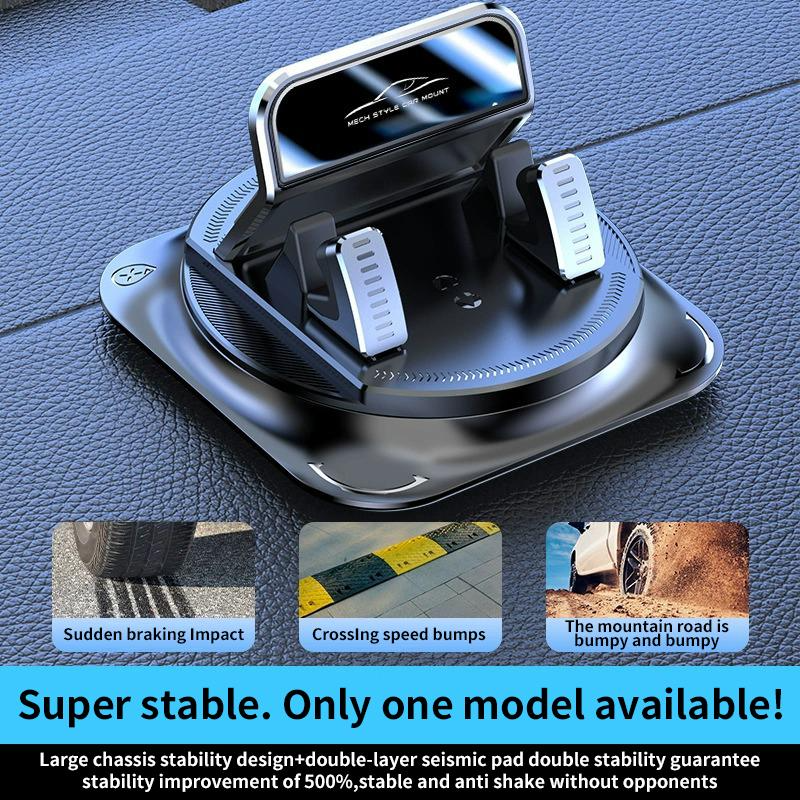 360° Car Phone Holder — Suction Mount, Universal Fit