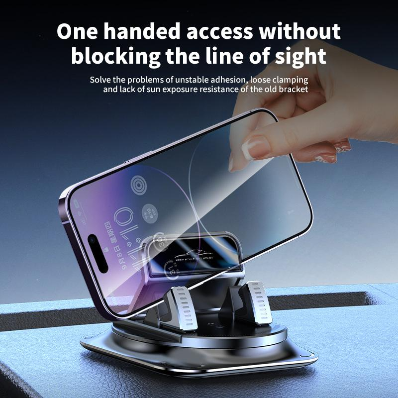 360° Car Phone Holder — Suction Mount, Universal Fit